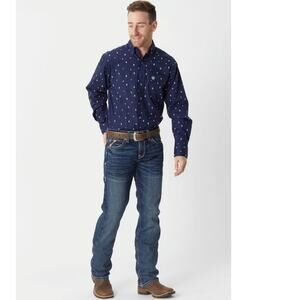 Ariat M7 Men’s Slim Fit Straight Leg Denim Jeans Medium Wash 28x30